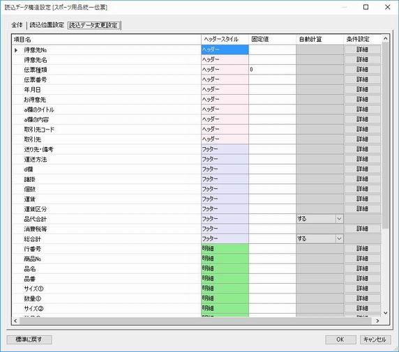Ǎf[^ύXݒ